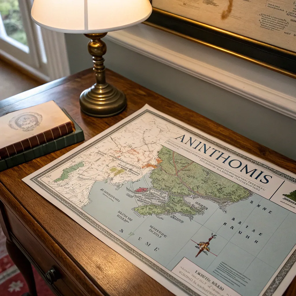 Map showing the location of AXIONTHERIS
